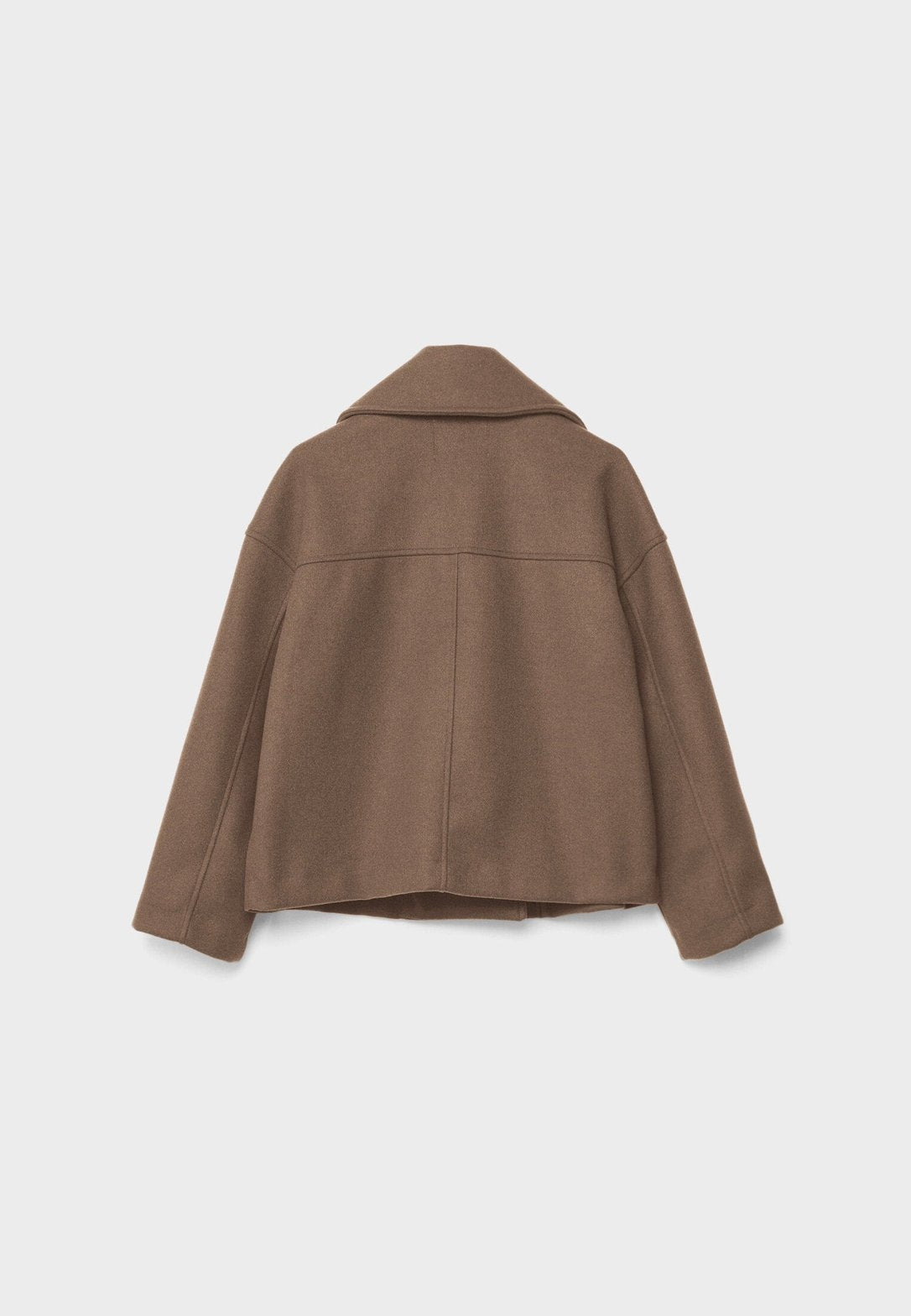 Manteau découpes sophistiquées vent