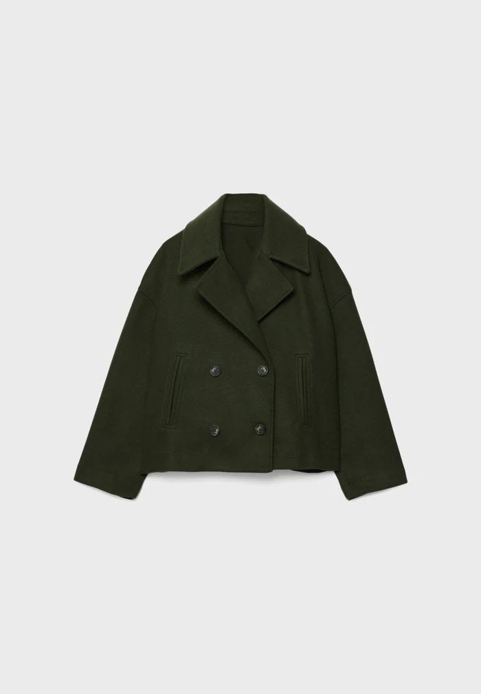 Manteau élégant style cristal