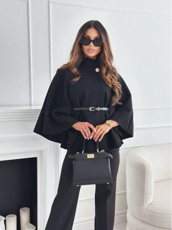 Manteau porté vue de dos grâce