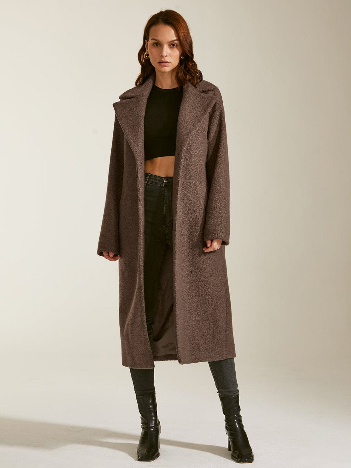Manteau confortable coupe classique sérénité