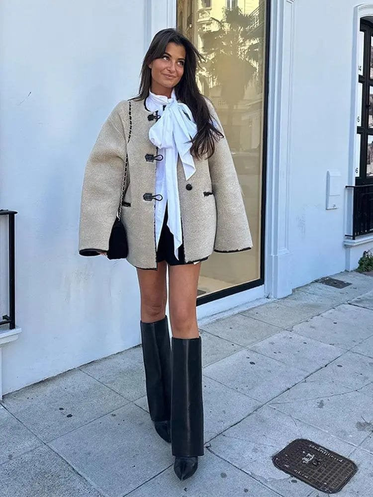 Manteau long hiver chaleur