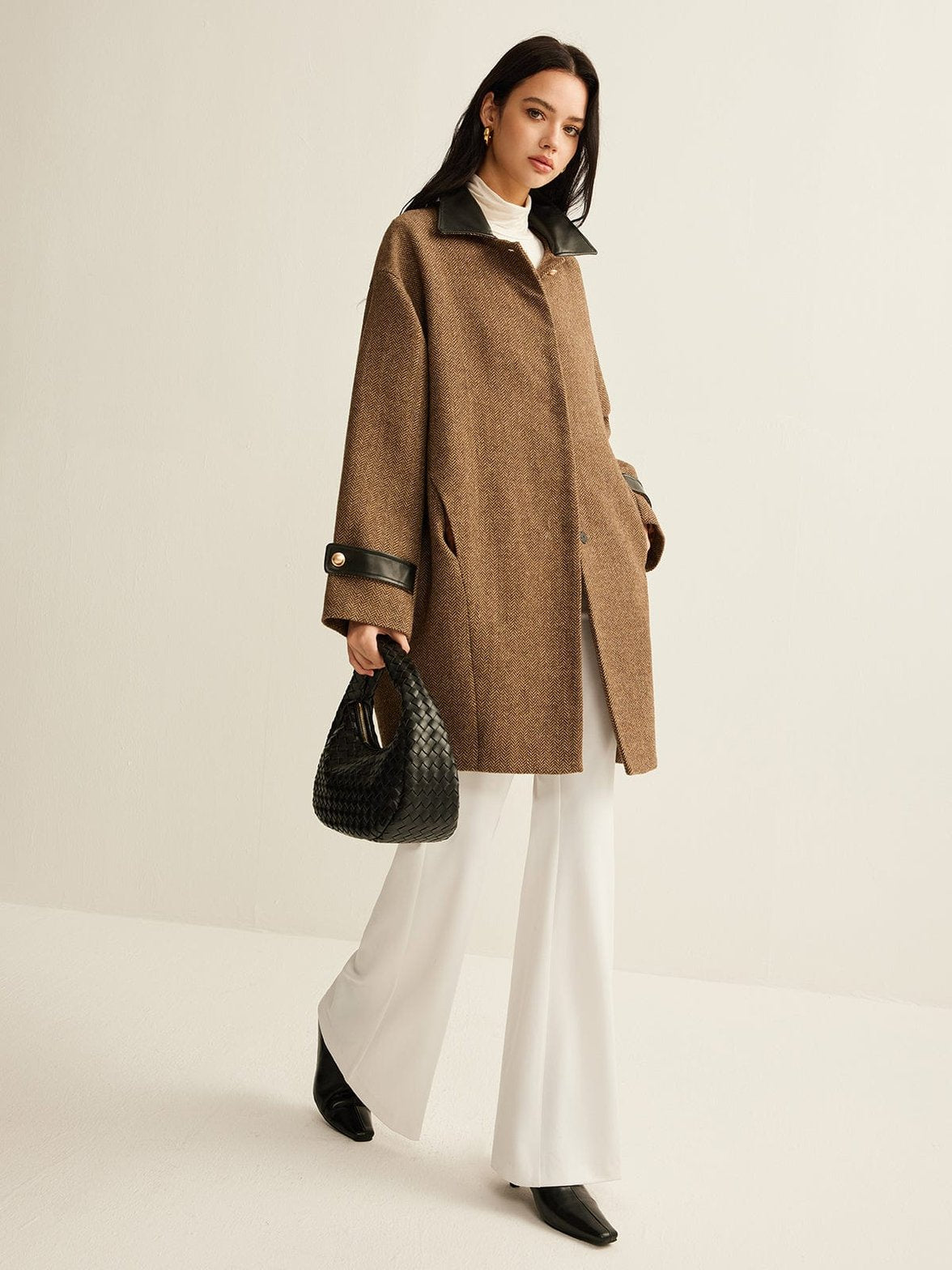 Manteau femme élégant cosy