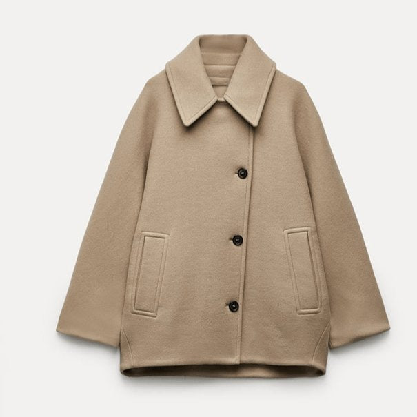 Détail finitions manteau luxe