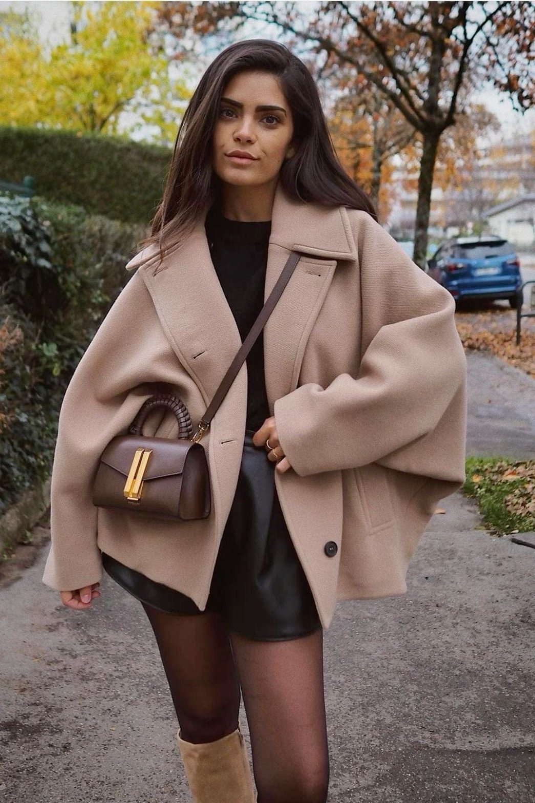 Manteau boutonnage raffinement