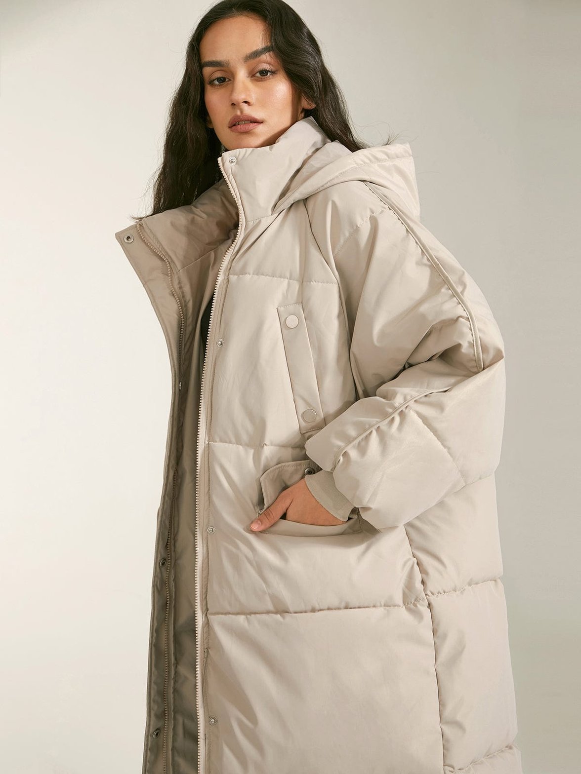 Manteau d'hiver matelassé confort