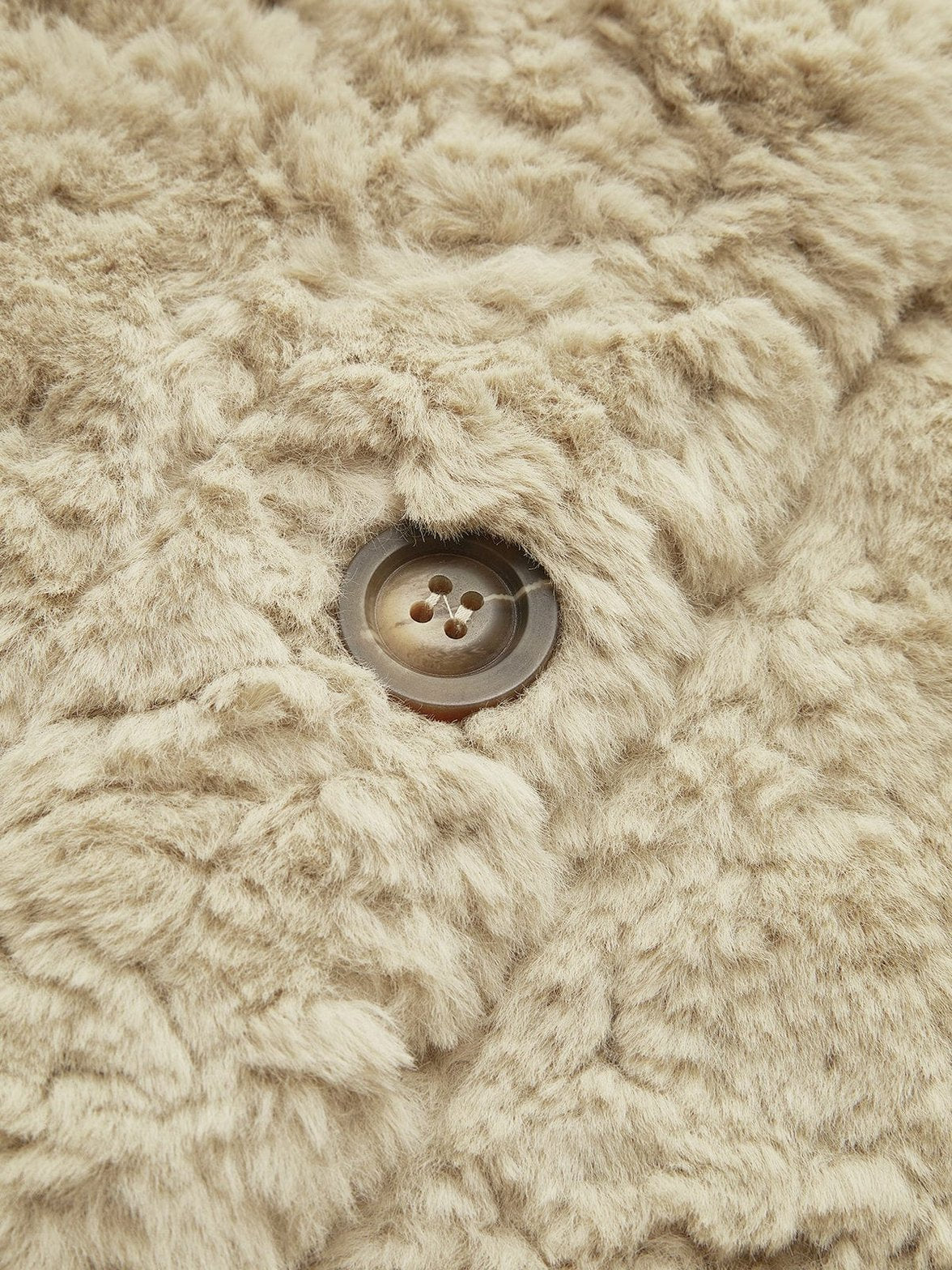 Manteau peluche cosy