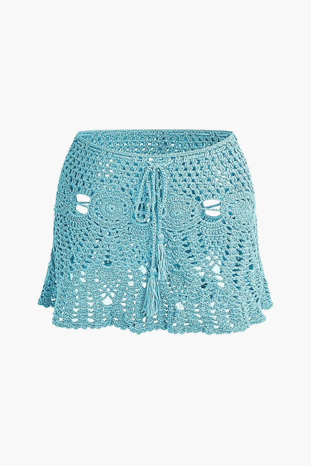 Mini Jupe Crochet Bohème