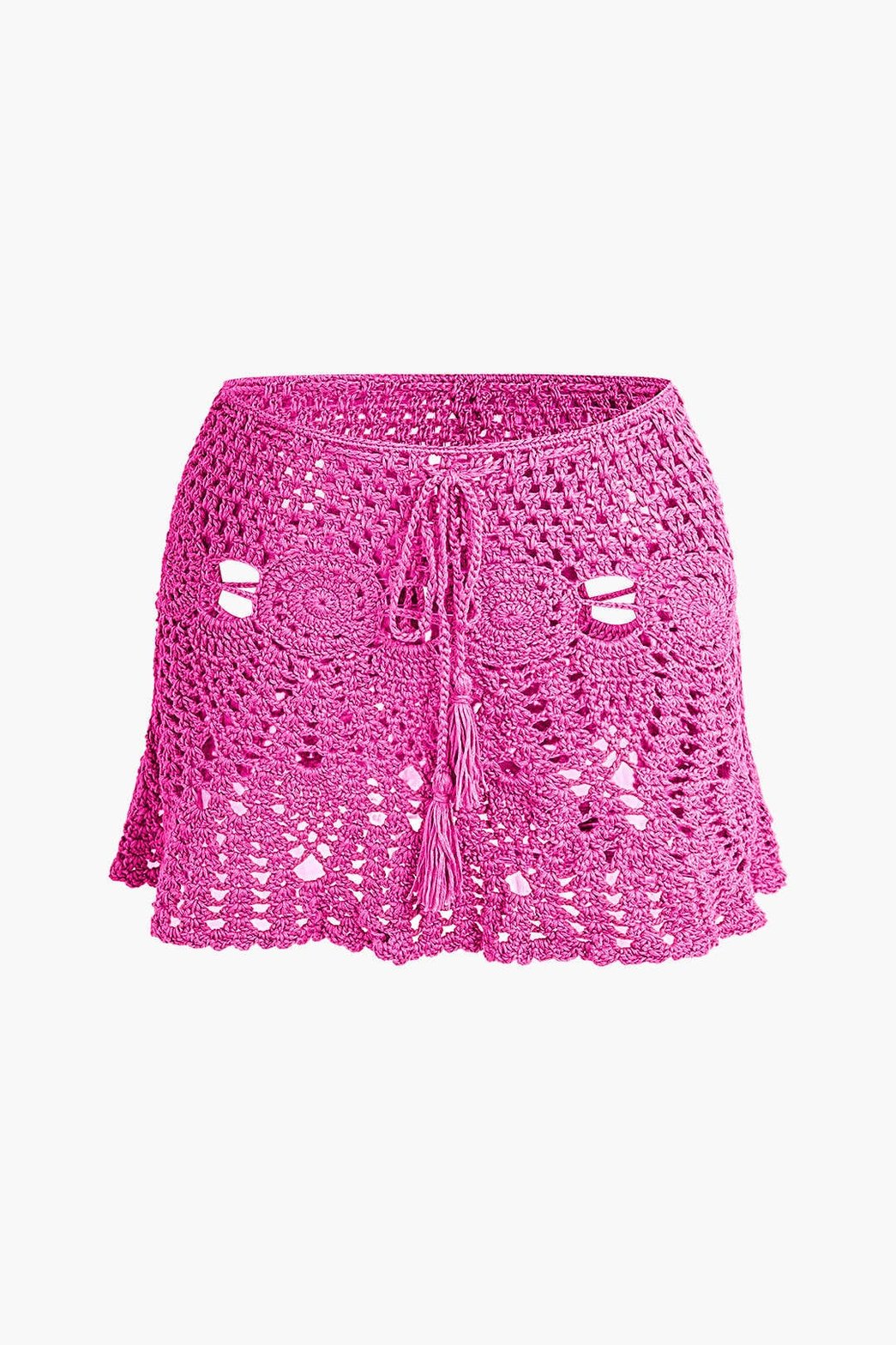 Mini Jupe Crochet Bohème