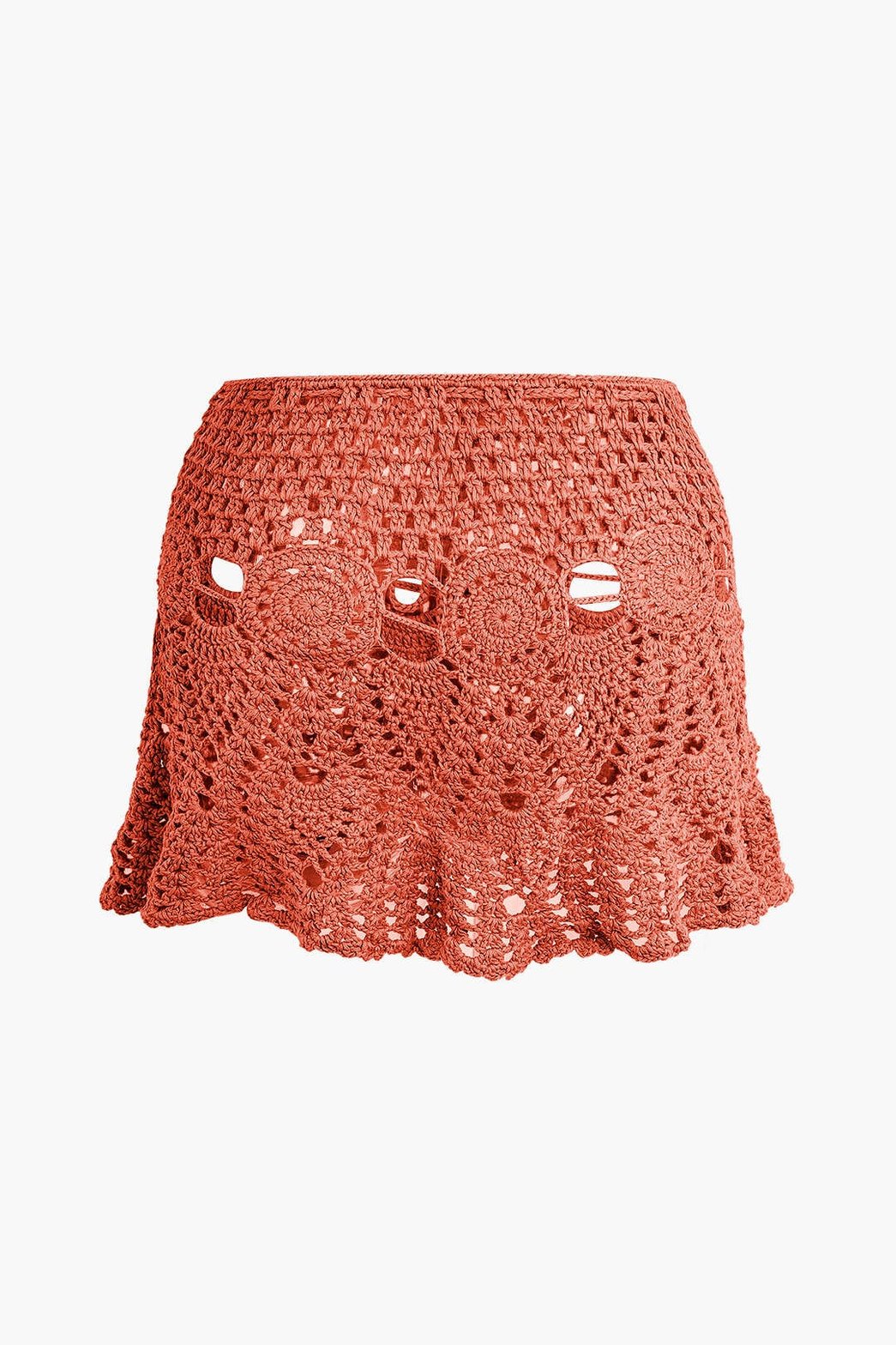 Mini Jupe Crochet Bohème