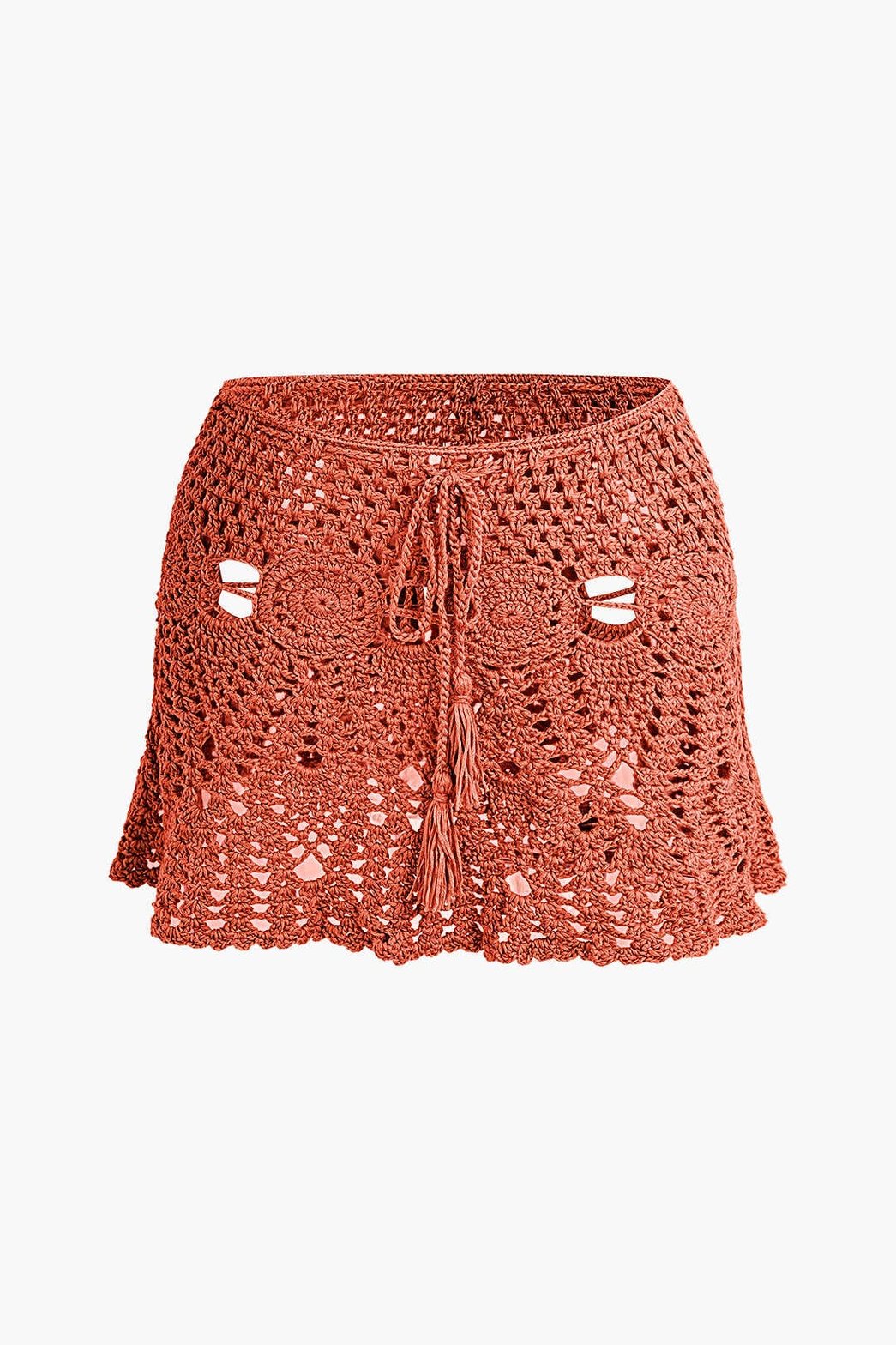 Mini Jupe Crochet Bohème