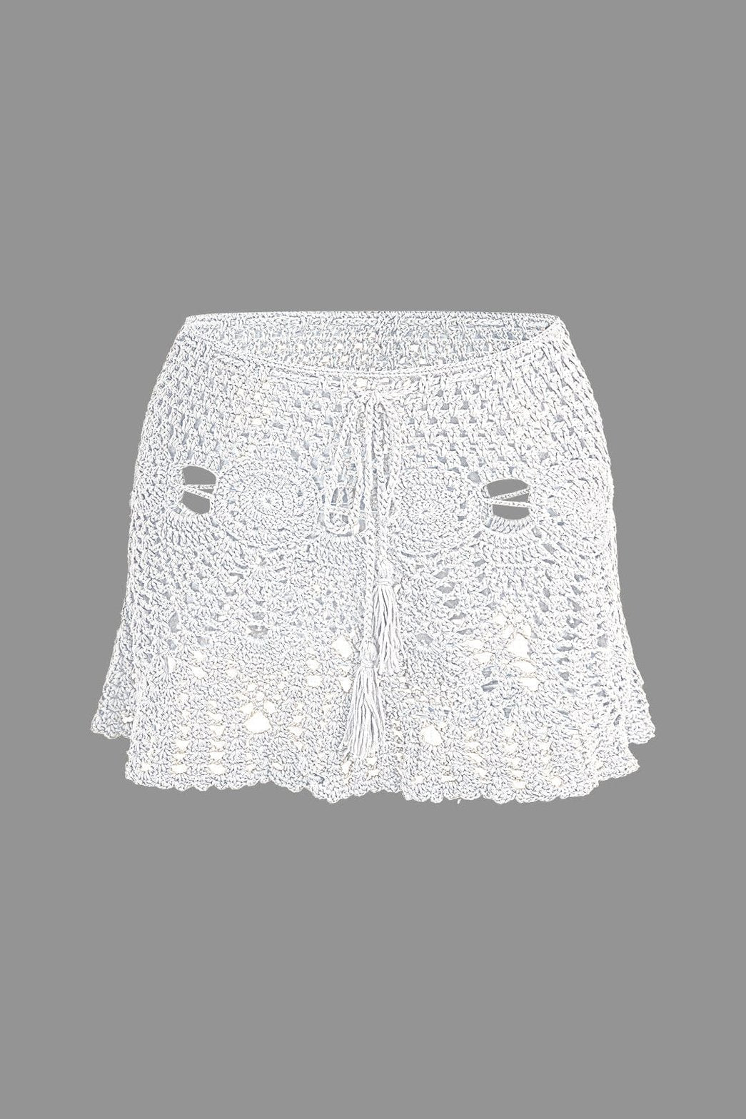 Mini Jupe Crochet Bohème