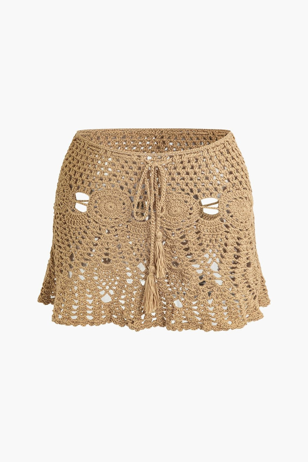 Mini Jupe Crochet Bohème