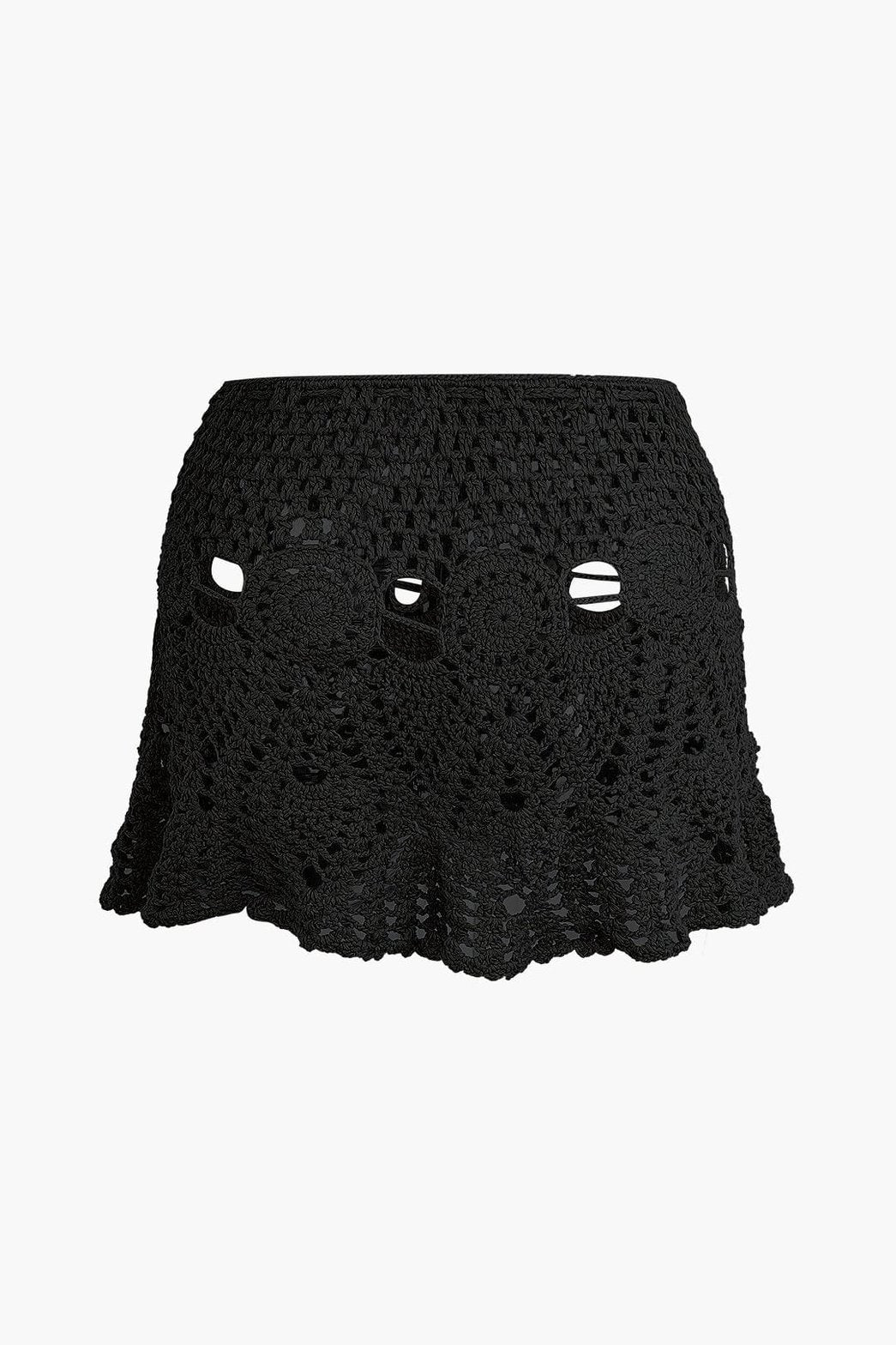 Mini Jupe Crochet Bohème