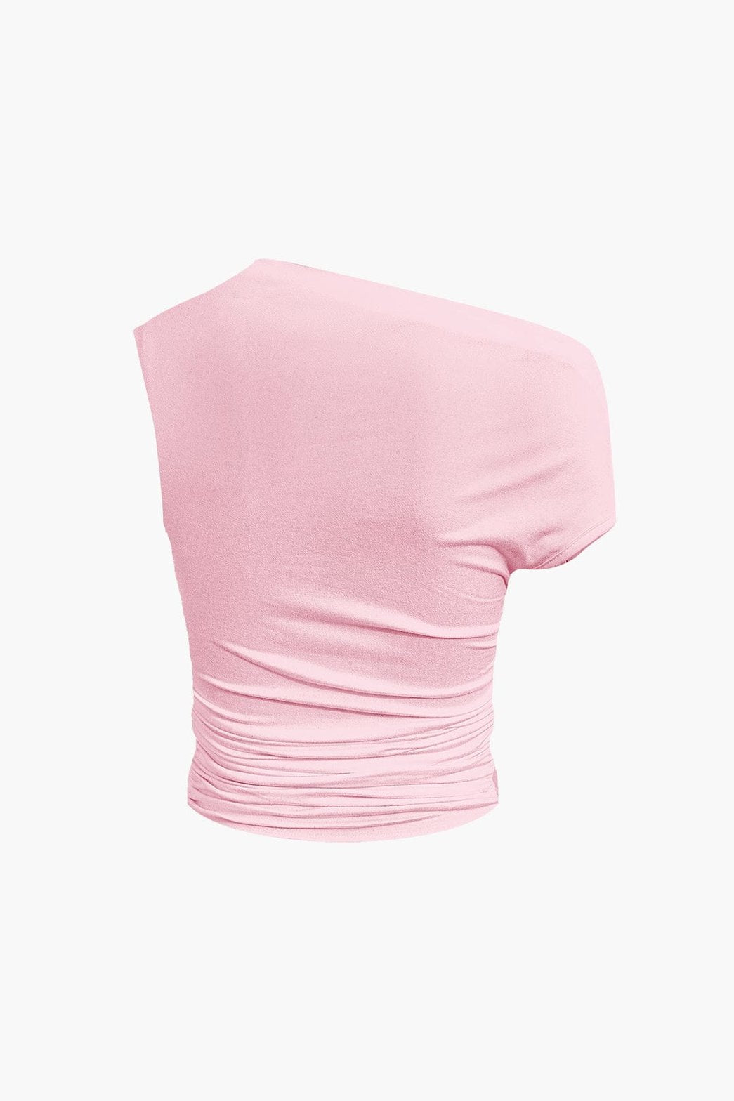 Mini-jupe Drapée Asymétrique à Nœud