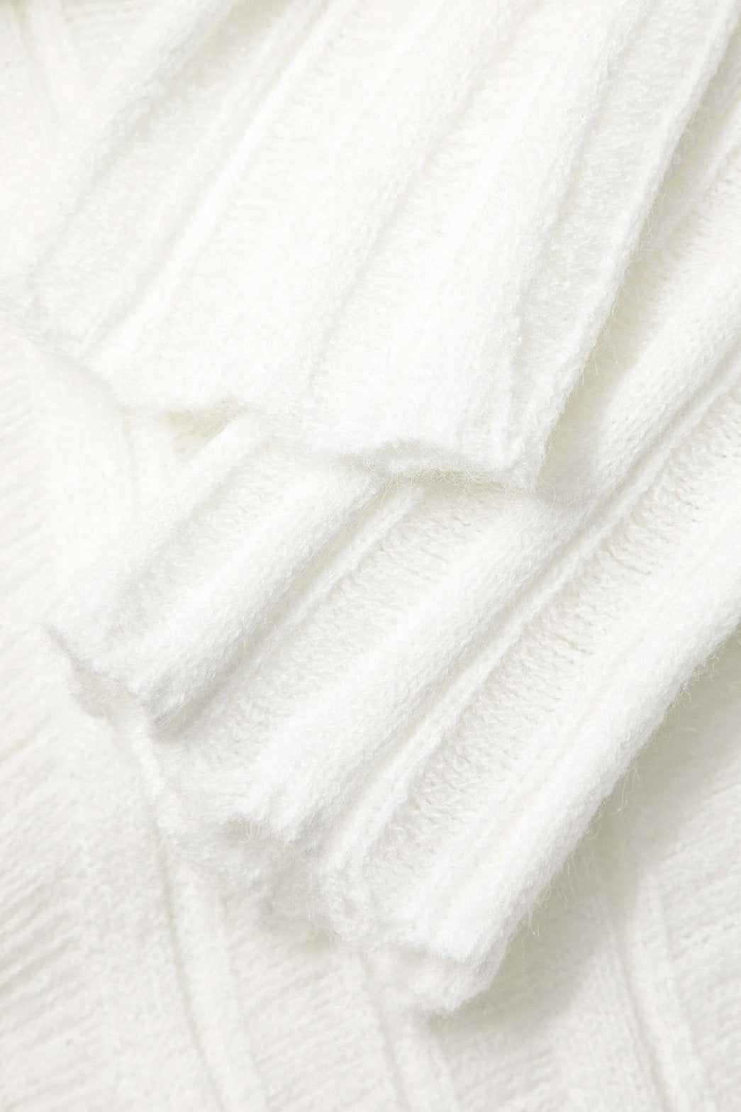 Mini robe blanche ajustée pureté