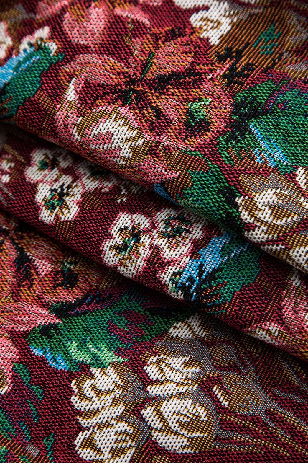 Vue détaillée boutons robe bustier cristal