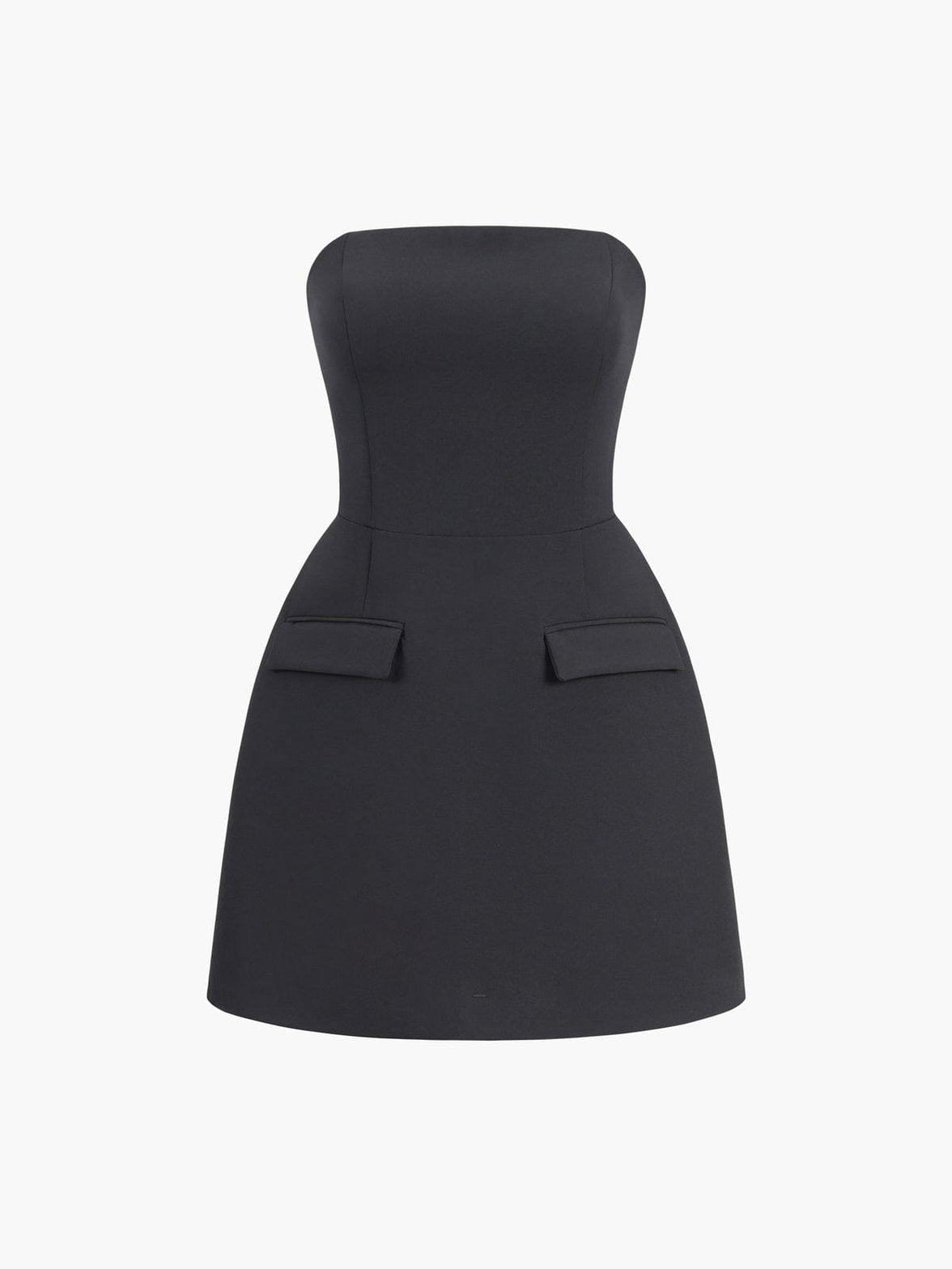 Robe noire moulante nuage
