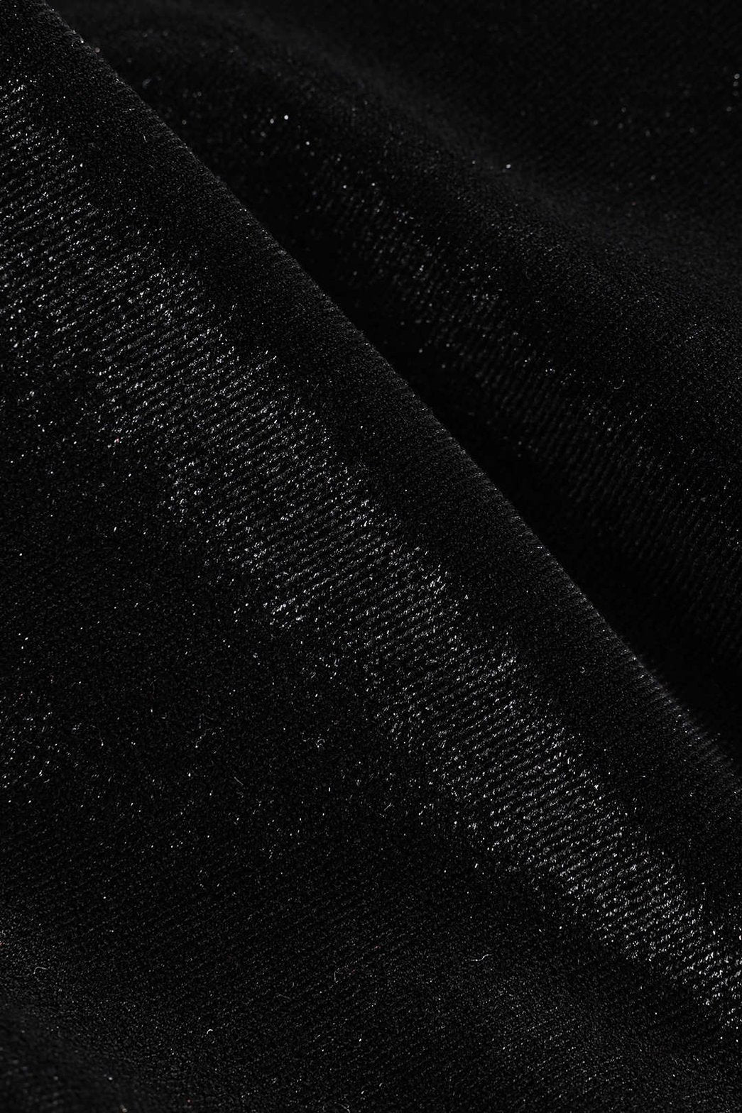 Robe bustier noire en velours et tulle détail jupe gracieuse