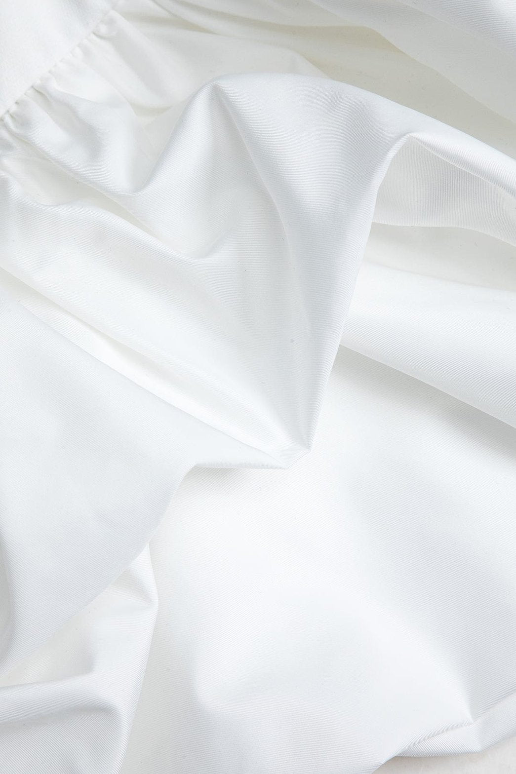 Robe bustier blanche vue de côté lune