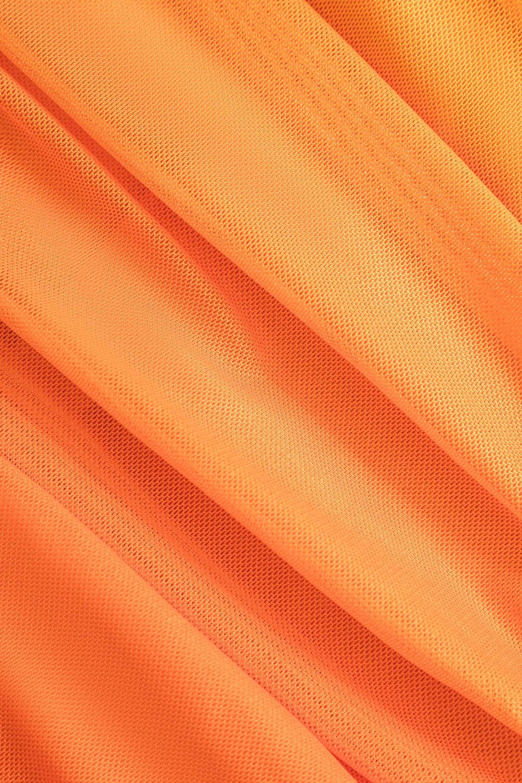 Robe moulante dégradée orange étoile