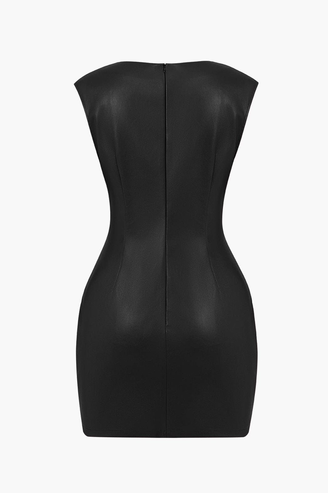 Vue rapprochée de la texture simili cuir tendance