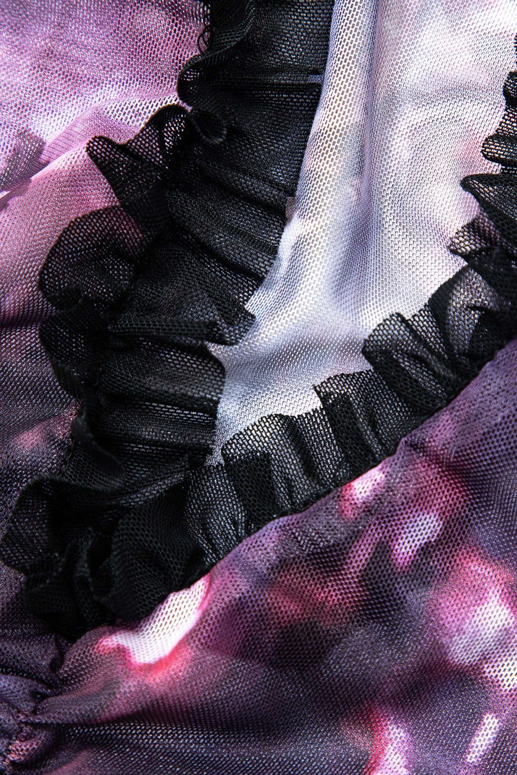 Robe de soirée volantée - Raffiné