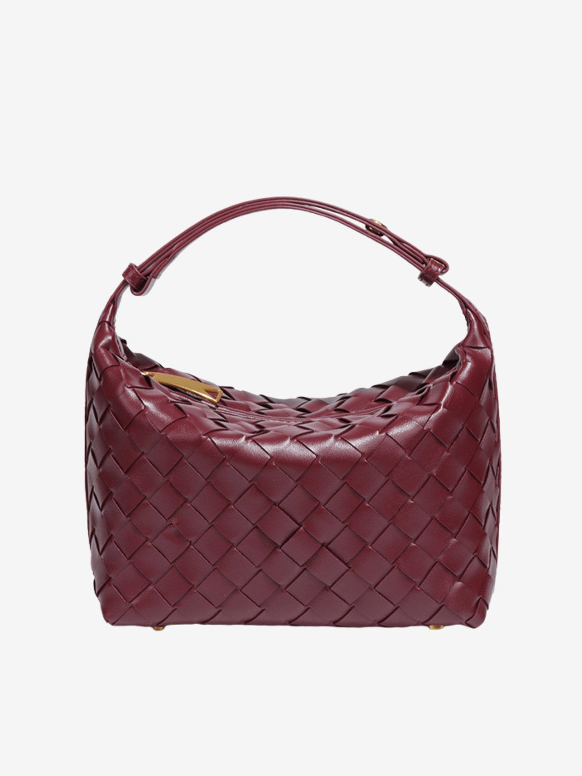 Mini sac Lunar bordeaux vue avant étoile