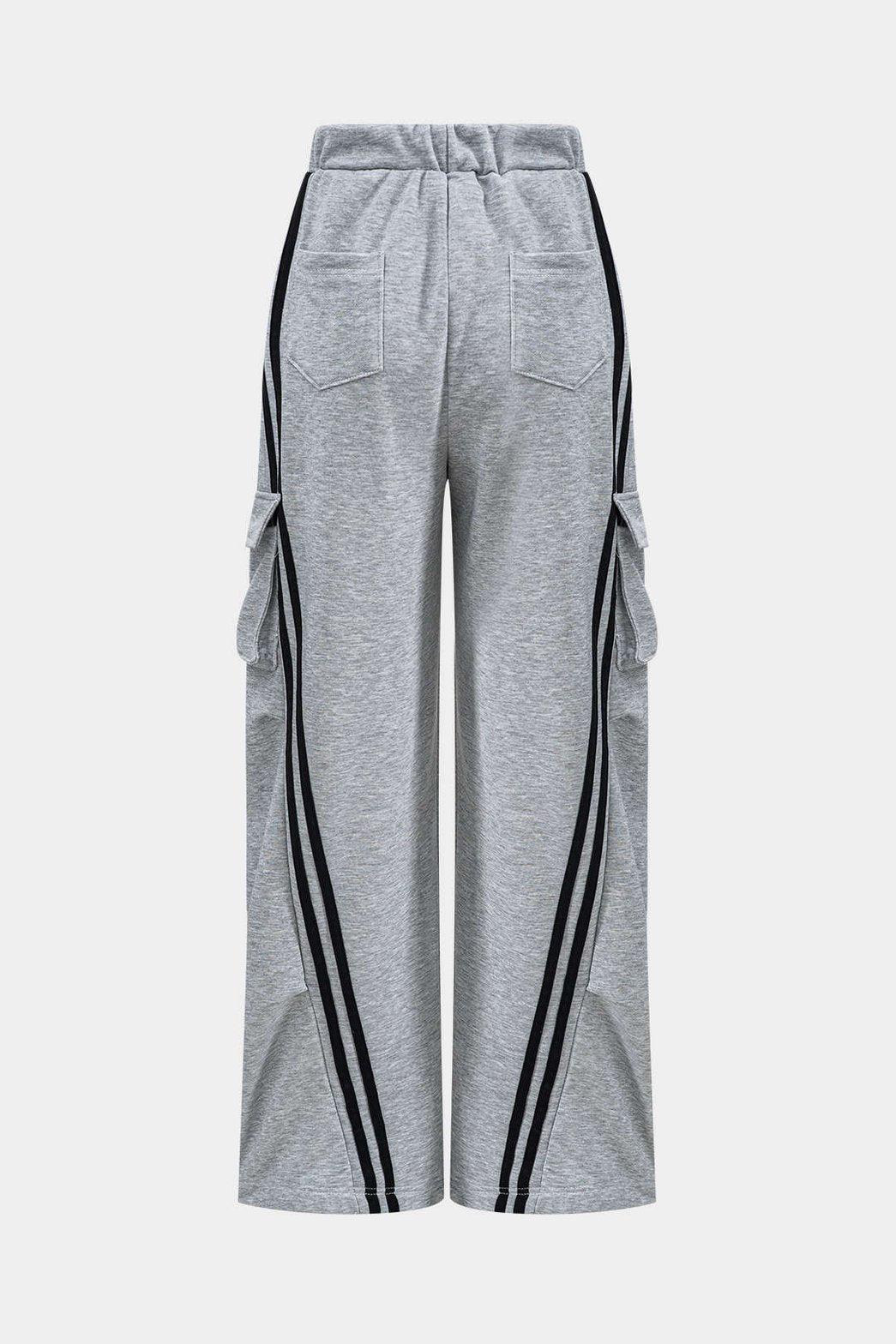 Pantalon cargo vue latérale brume