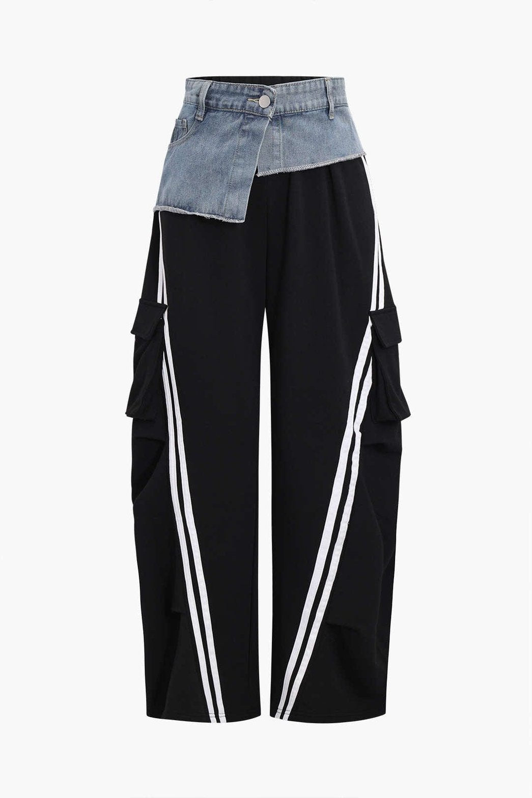Pantalon cargo vue latérale pluie