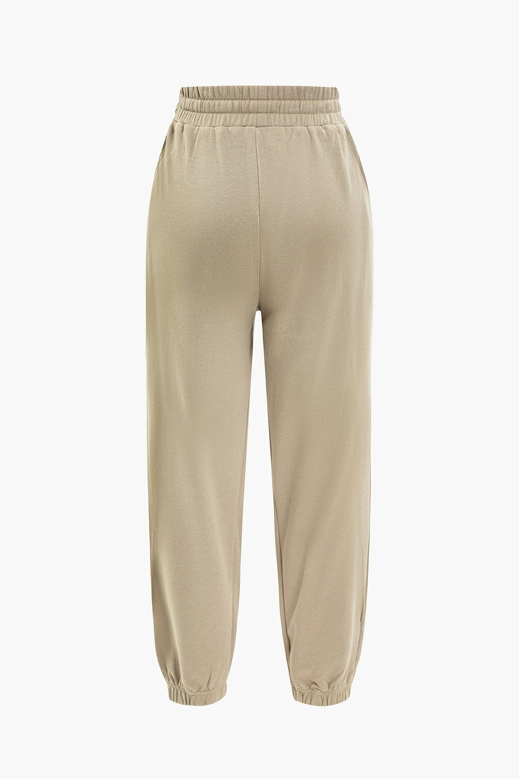 Pantalon sport taille haute étoile