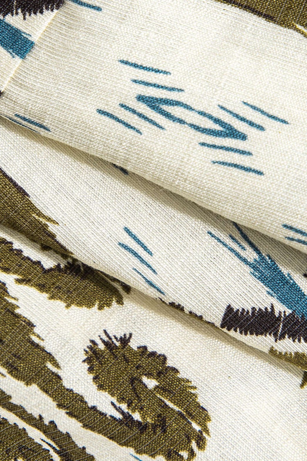 Pantalon ample style bohème blanc nature