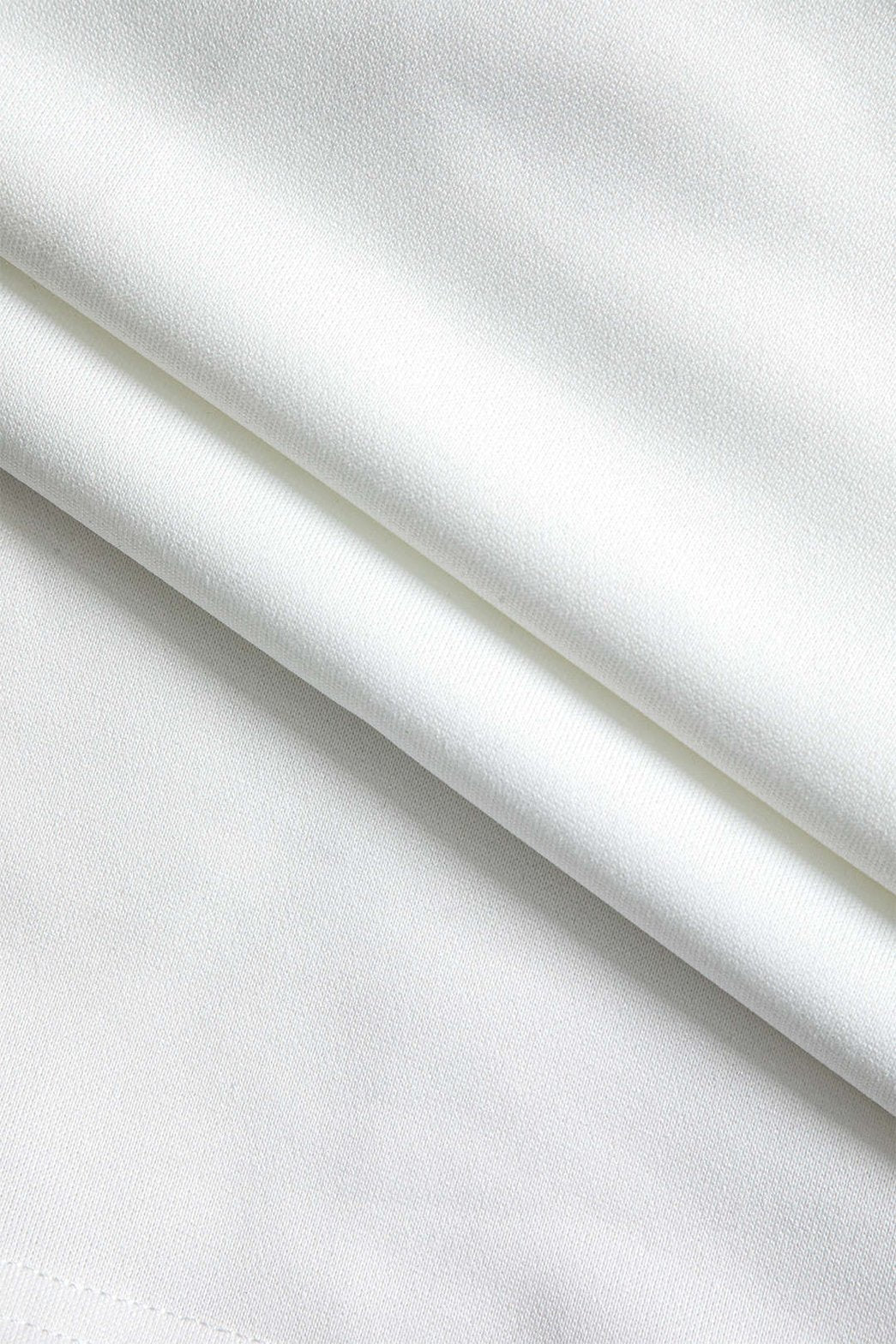 Pantalon blanc détail rayure confort