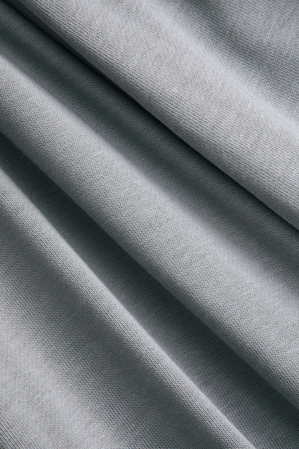 Pantalon large détail denim lune