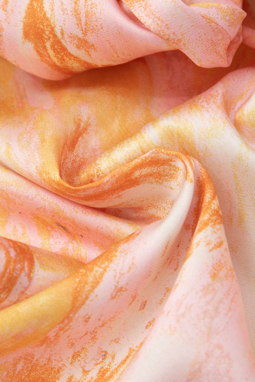 Pantalon Large Effet Marbre