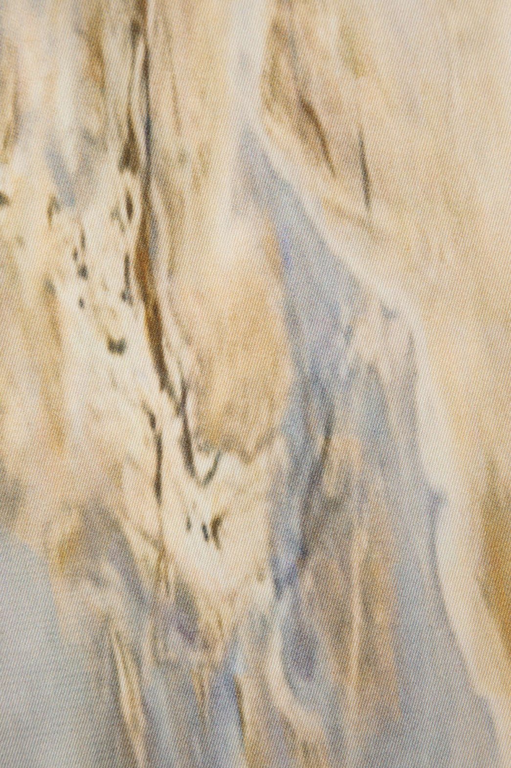 Pantalon Large Effet Marbre