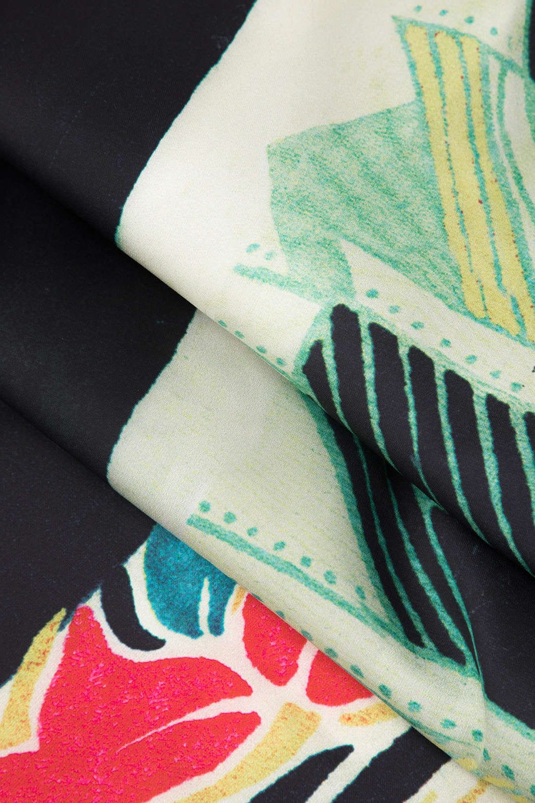 Détail tissu pantalon large arc