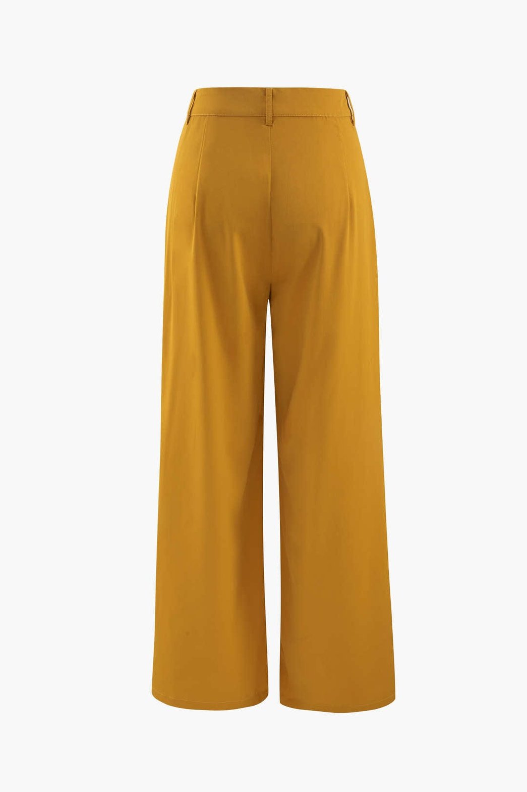 Pantalon ample vert chic vent