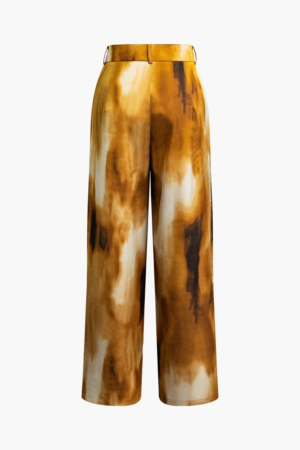 Pantalon ample motif dégradé lumière