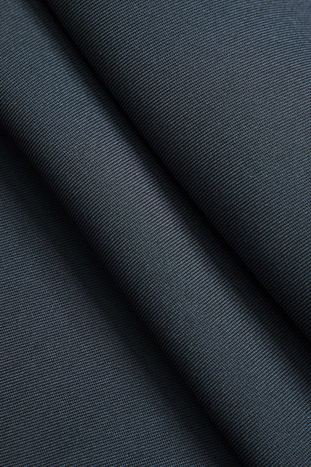 Pantalon large taille haute noir classique lin