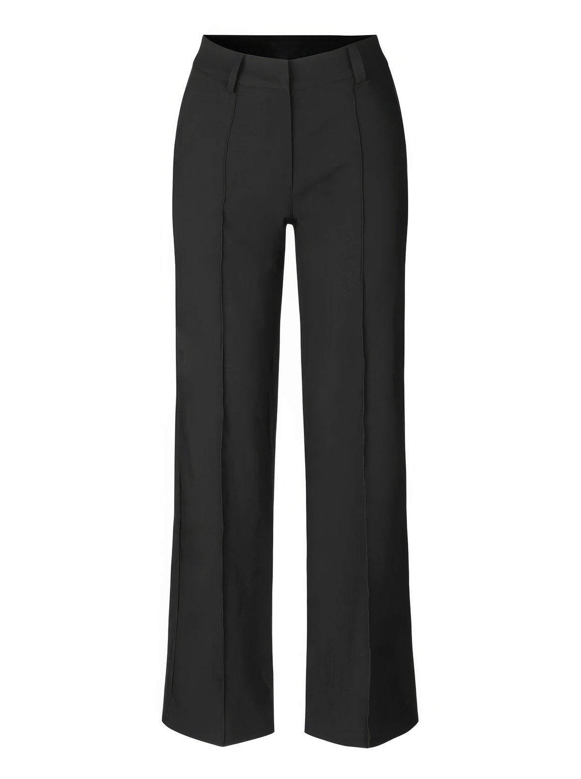 Pantalon Large Taille Haute Élégant