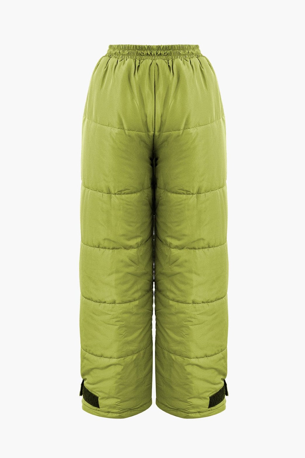 Pantalon matelassé terracotta vue tissu pluie