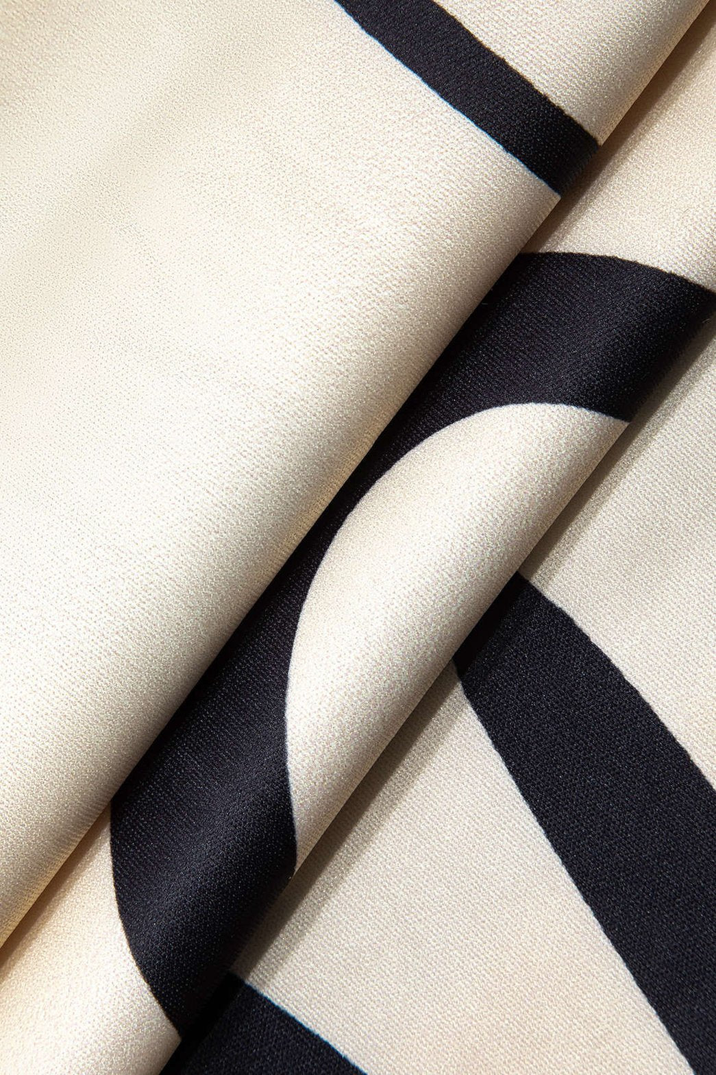 Pantalon ample imprimé abstrait étoile