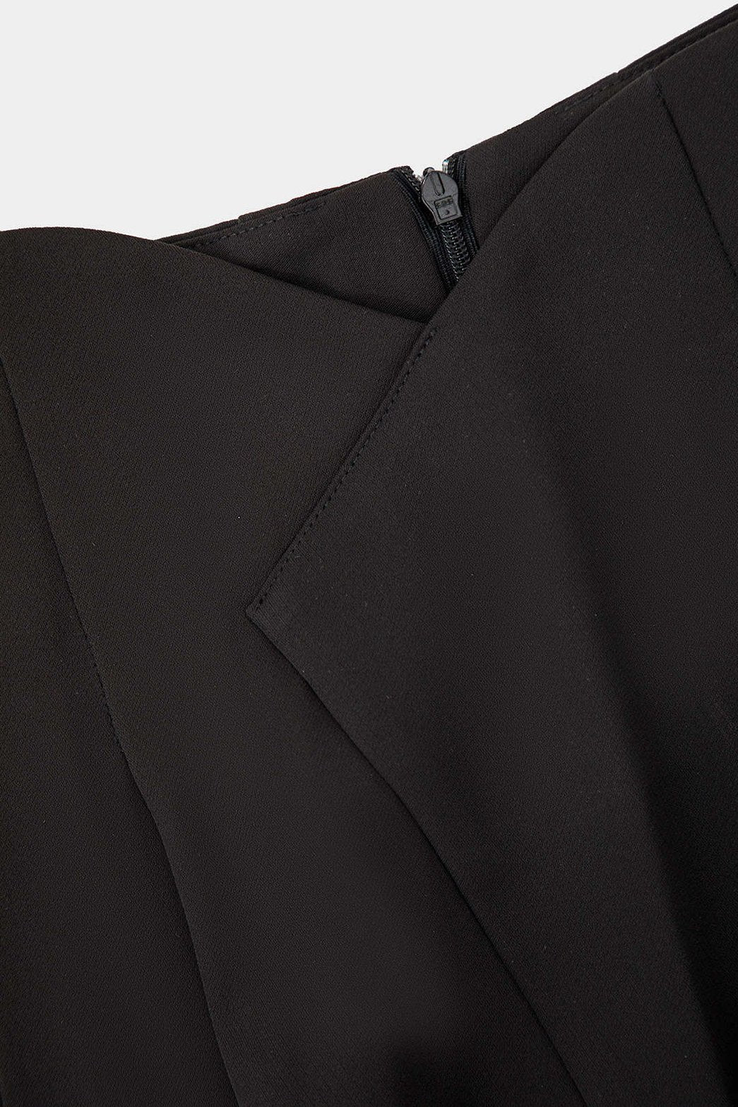 Pantalon large plissé rivière