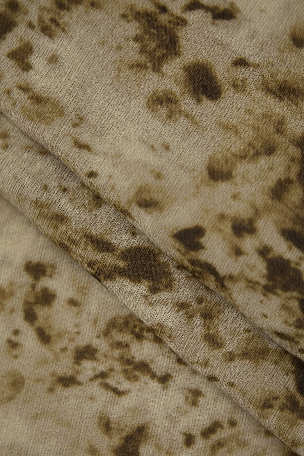 Pantalon évasé tie-dye détail coupe cosmos