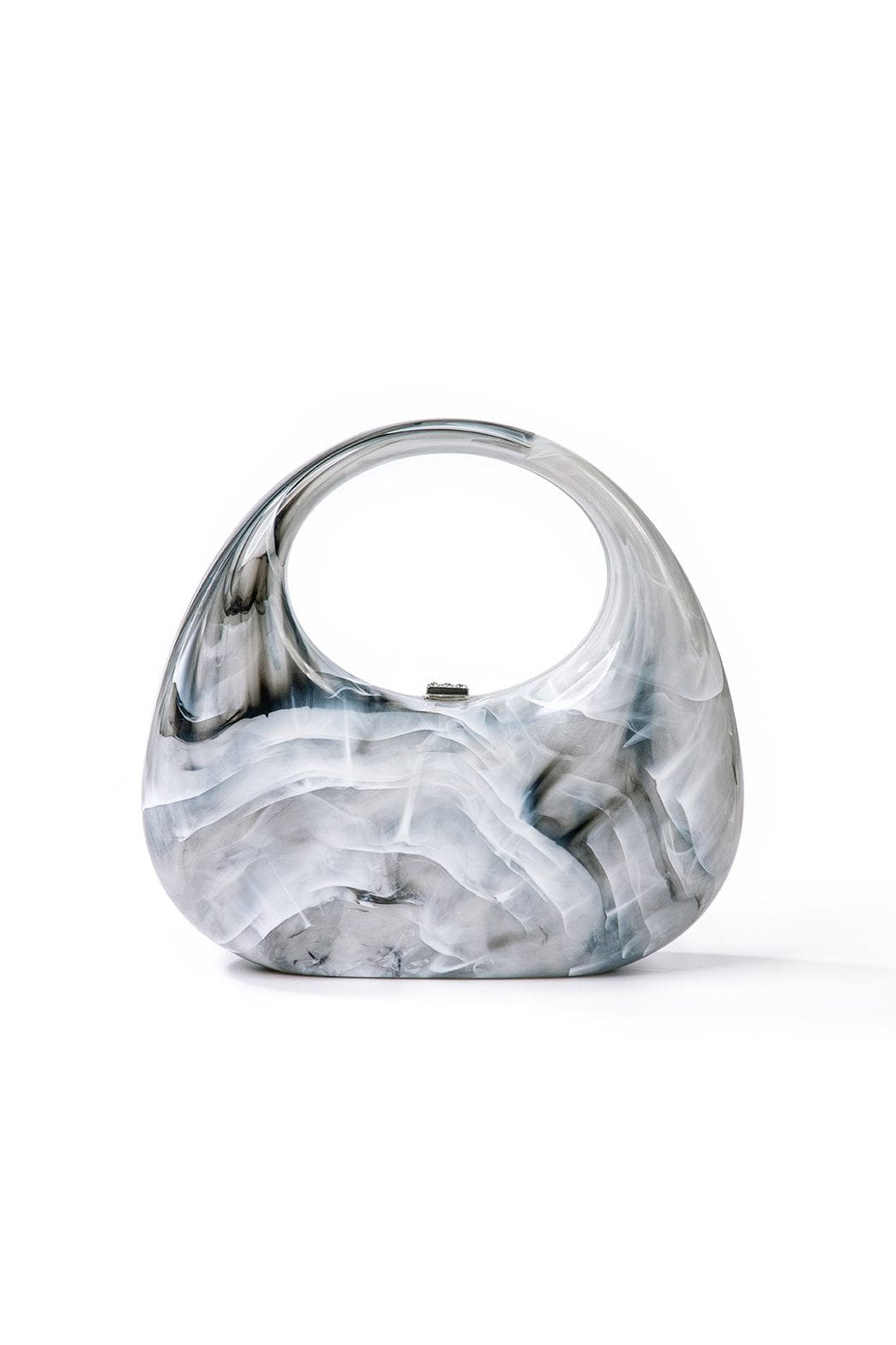 Pochette acrylique marbrée effet nuage songe