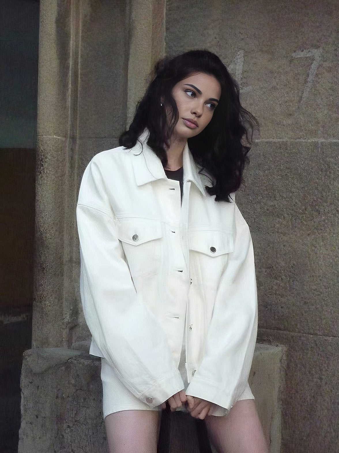 Polo coton casual azur