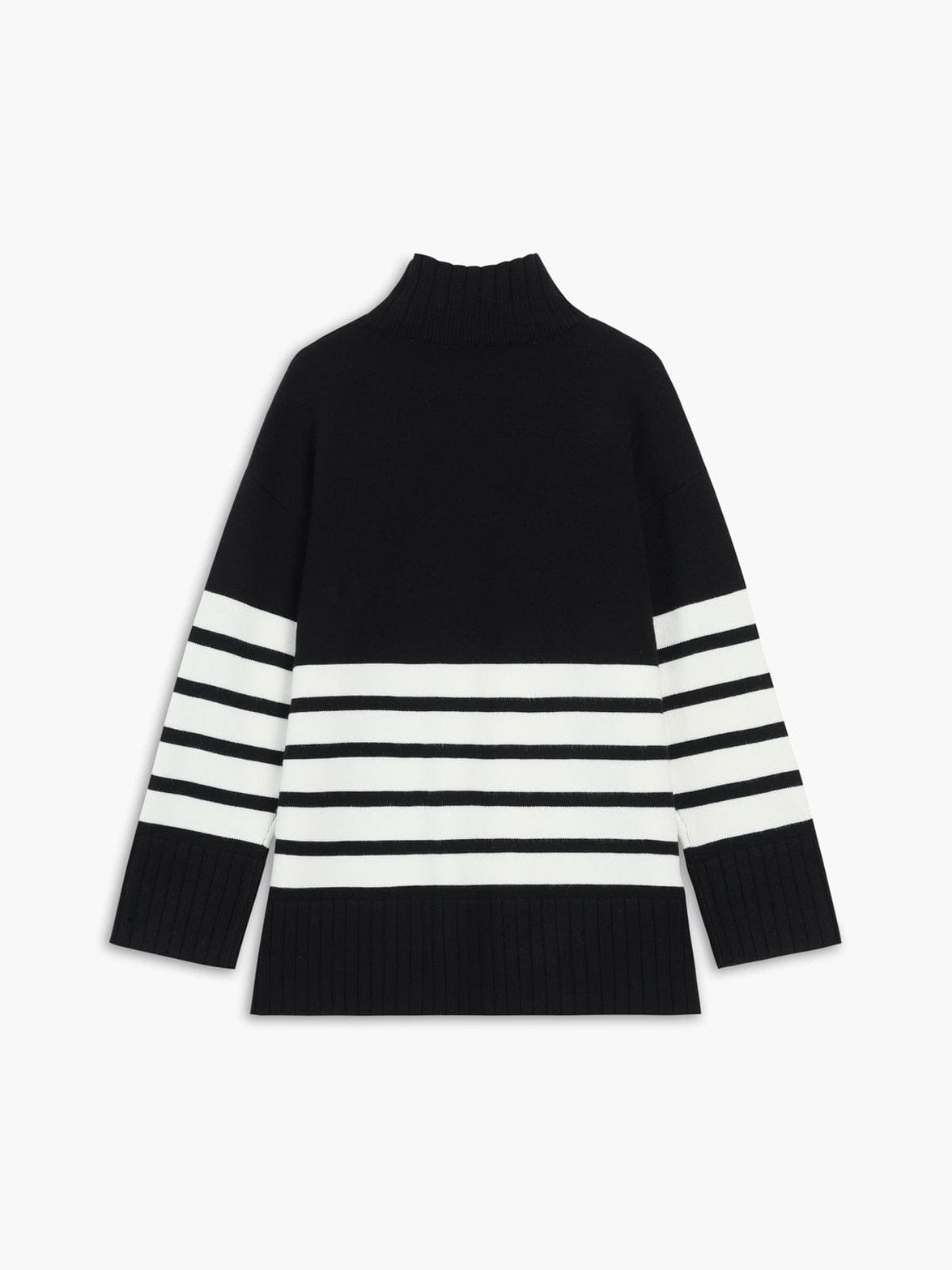 Pull marinière oversize tendance charme