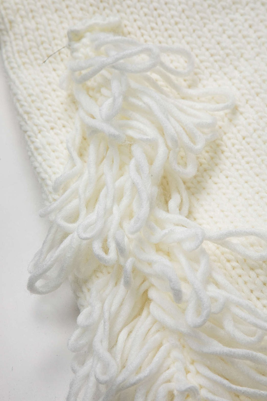 Robe courte à franges bohème nuage