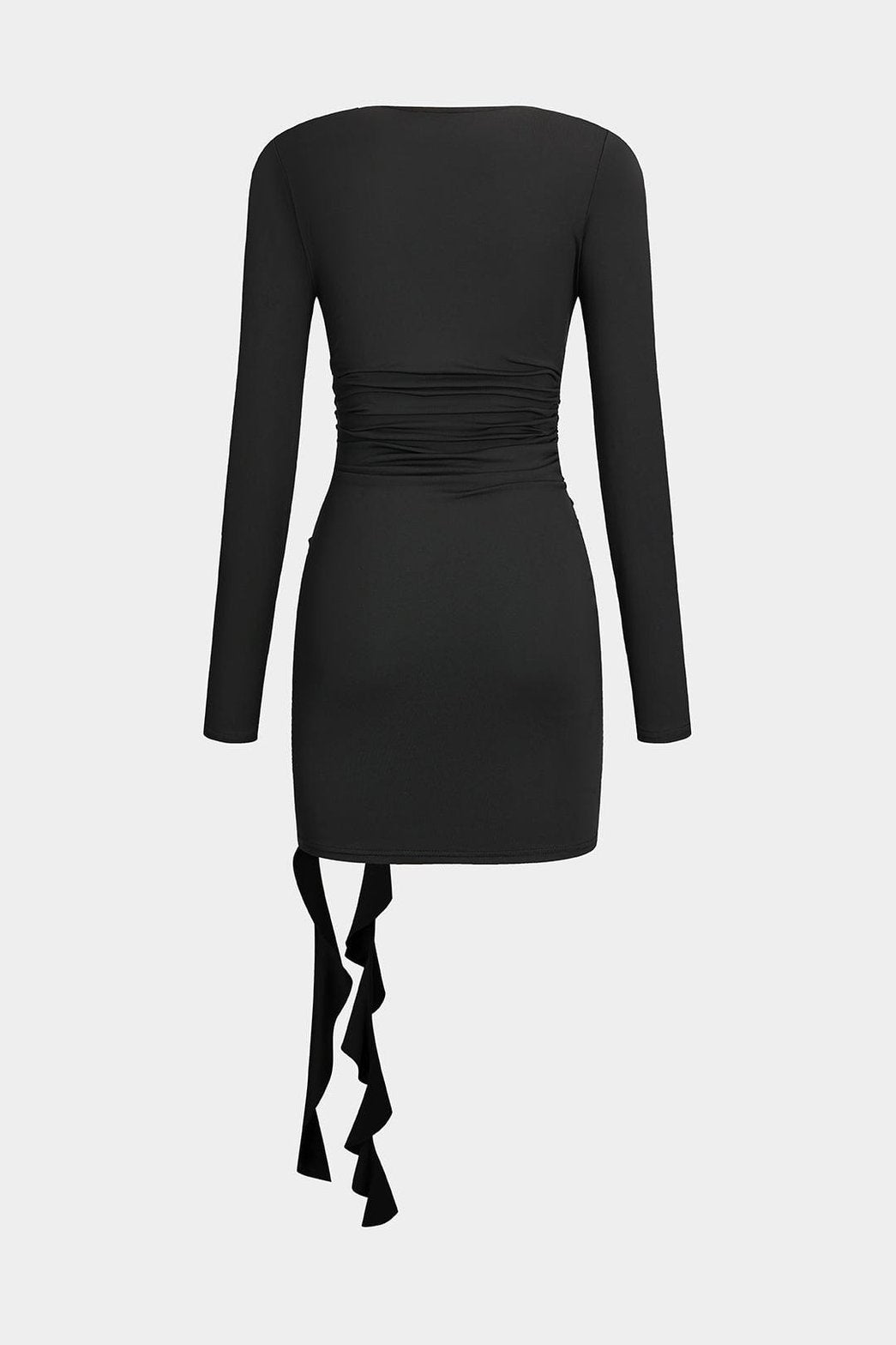 Robe courte fleurie 3D vue de dos soleil