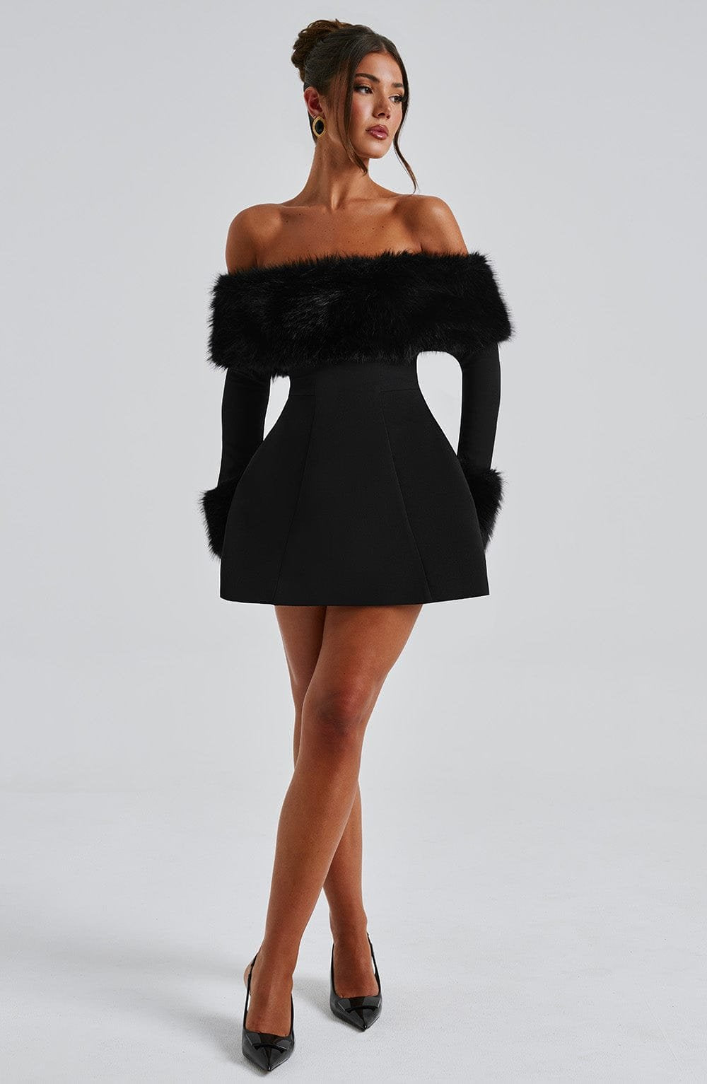 Robe courte sophistiquée star